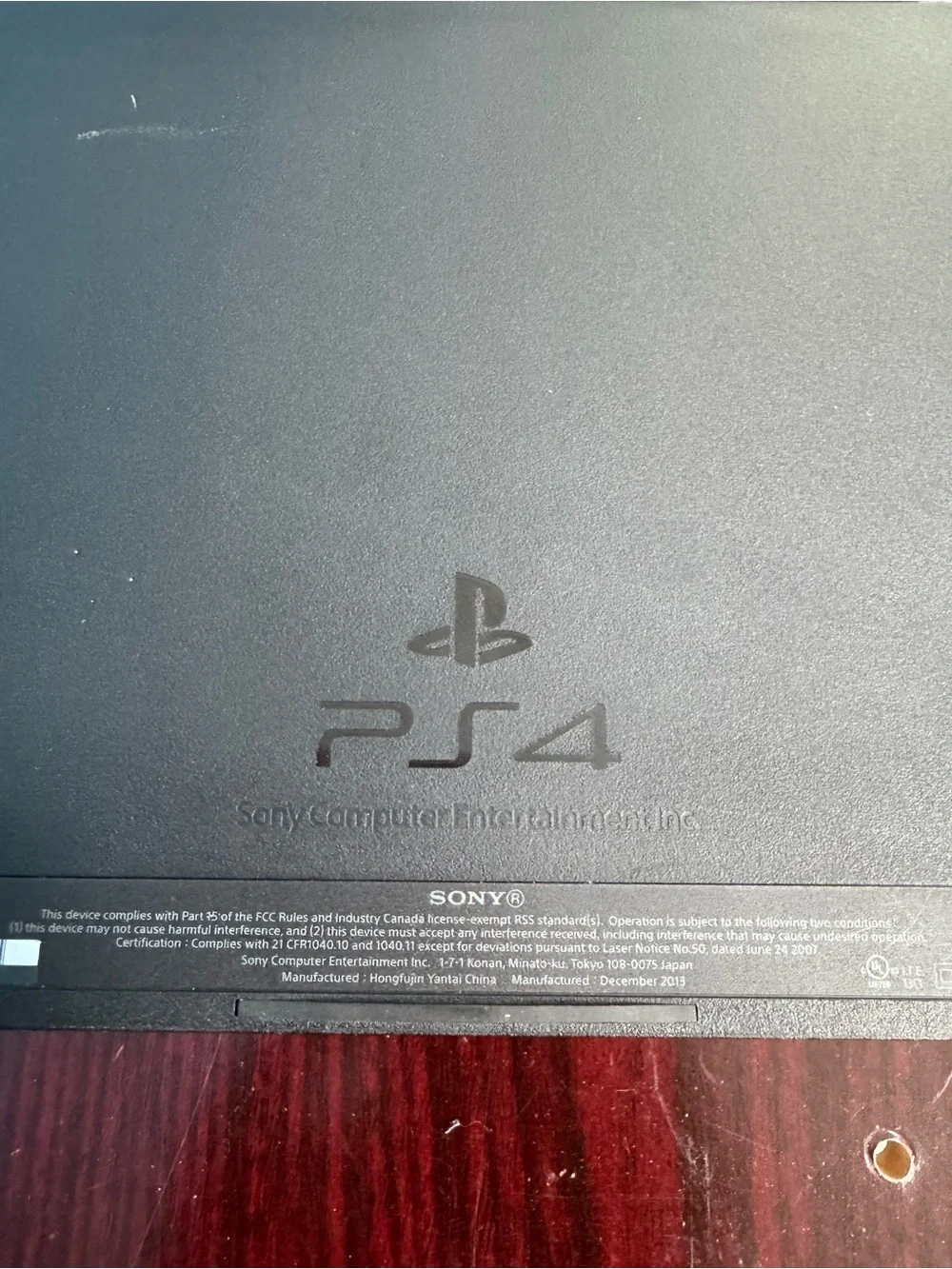 Sony PlayStation 4 Console with Black DualShock Controller
